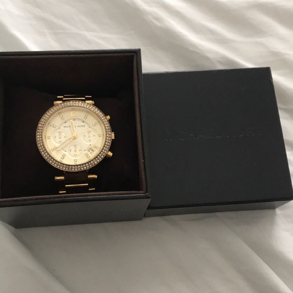 Michael Kors gold watch